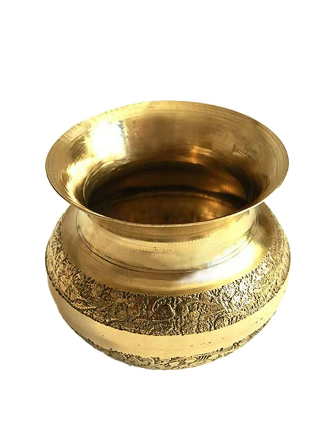 PujaNPujari Gold-Toned Brass Pooja Kalash Lota - Distacart