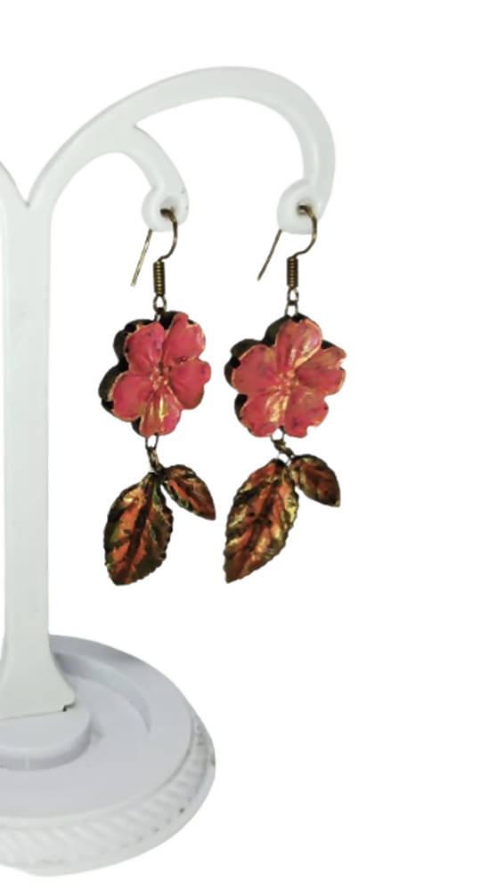 Terracotta Beautiful Autumn Flower Hangings