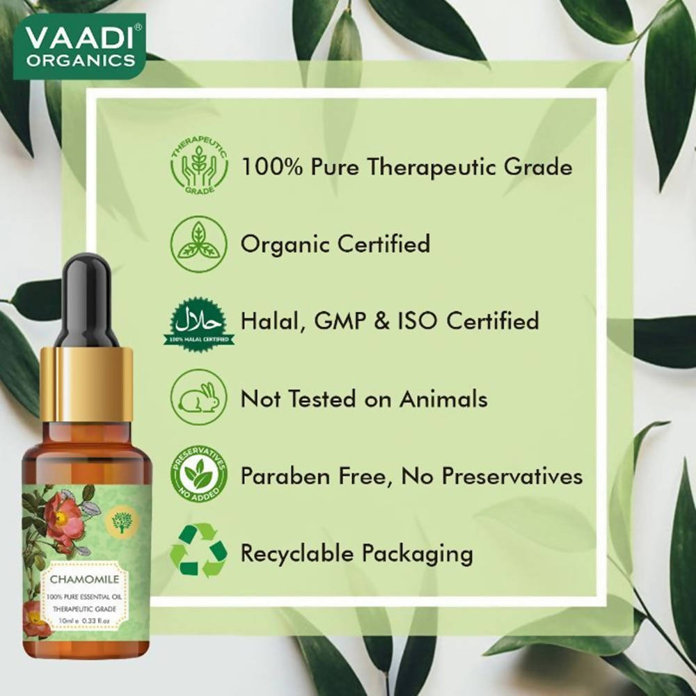 Vaadi Herbals Chamomile Oil Therapeutic Grade - Distacart