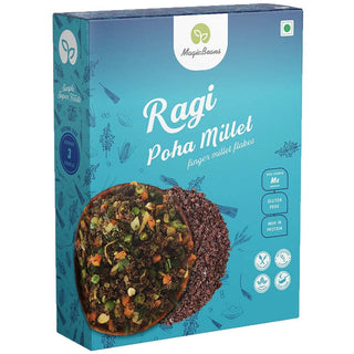 Magicbeans Ragi Poha Millet (Finger Millet Flakes)