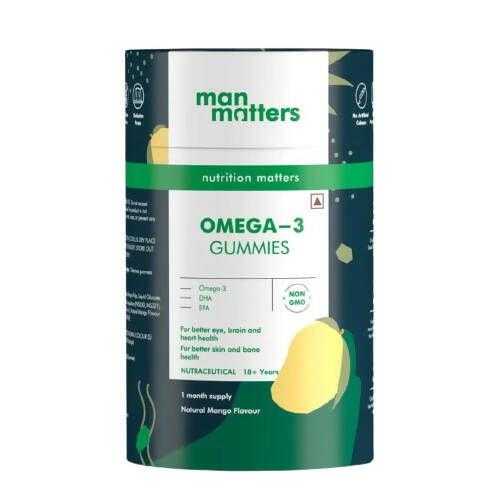 Man Matters Omega 3 Gummies - Distacart