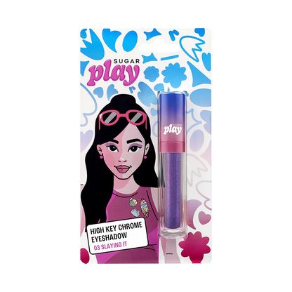 Sugar Play High Key Chrome Eyeshadow - 03 Slaying It - Distacart