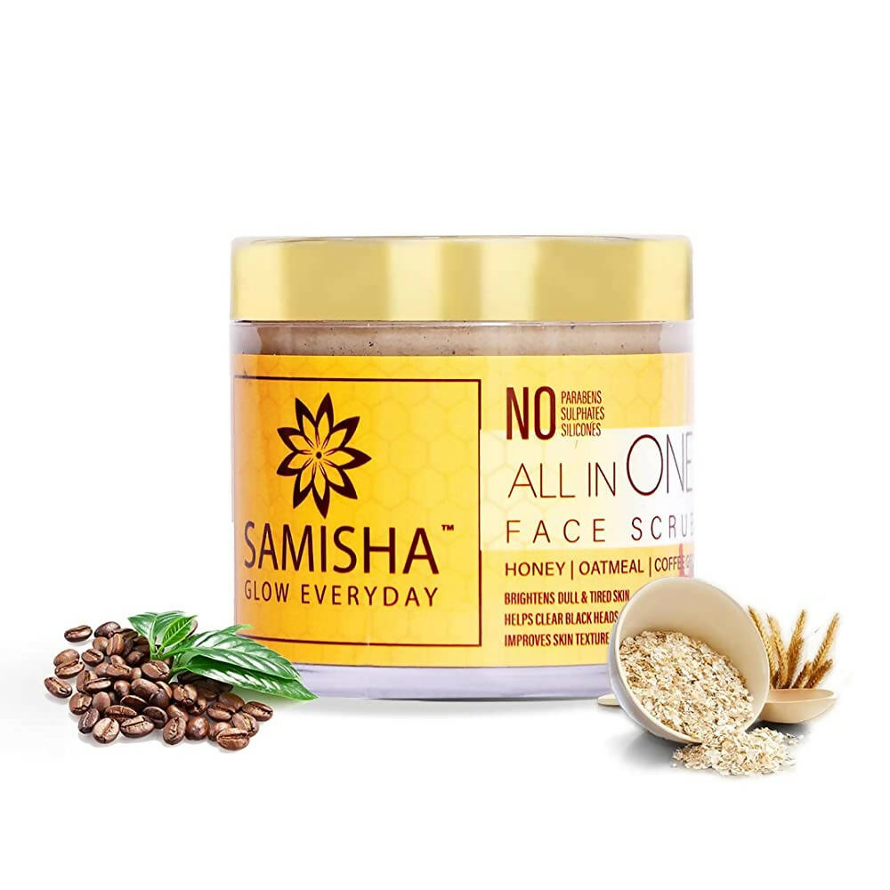 Samisha Organic All In One Face Scrub - Distacart