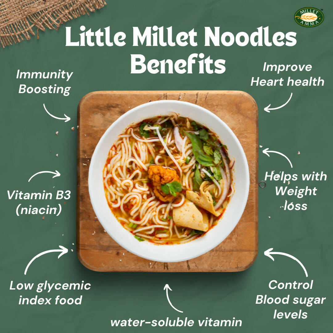 Millet Amma Little Millet Hakka Noodles - Distacart