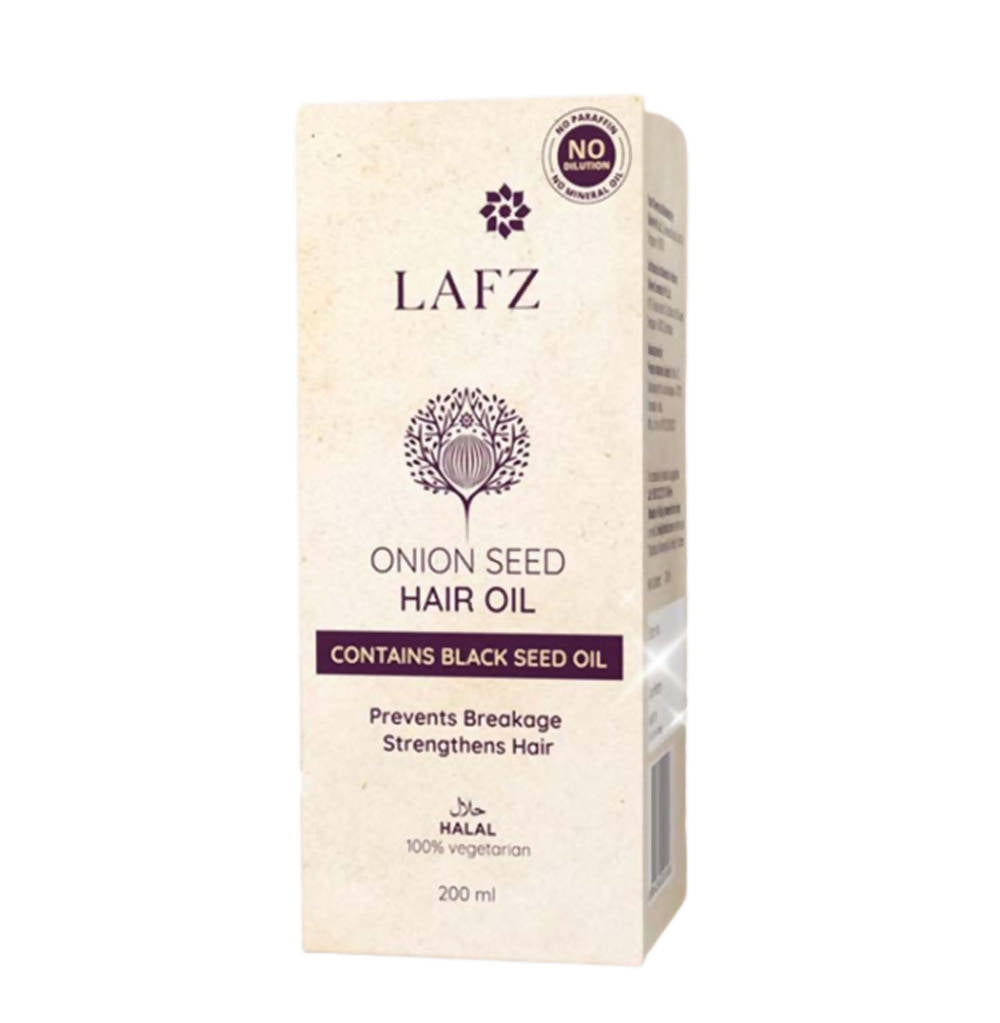 Lafz Onion Seed Hair Oil - Distacart