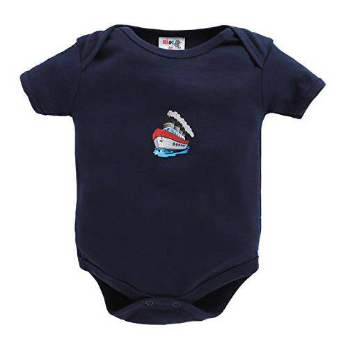 EIO New Born Baby Rompers Body Suits Jump Suit For Boys And Girls - Black - Distacart