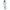 Little Bansi Blue Color Floral print Kurta Frock with Floral Plazzo and Dupatta