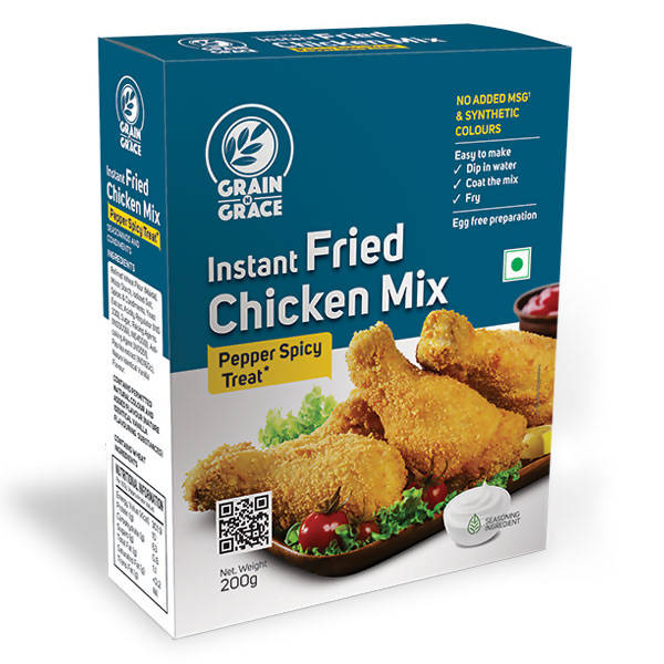 Grain N Grace Instant Fried Chicken Mix Pepper Spicy