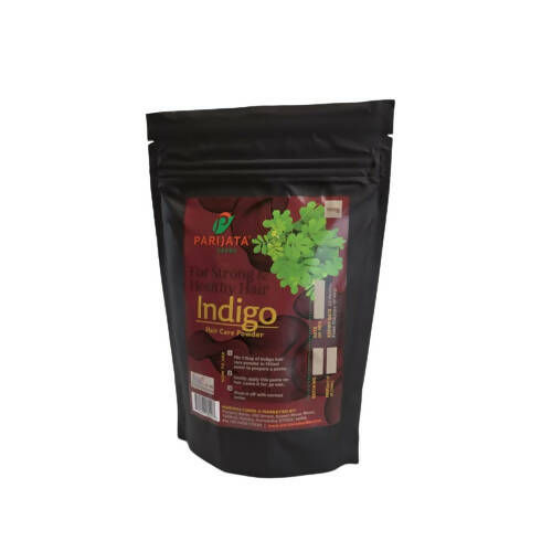 Parijata Herbs Indigo Powder For Hair - Distacart