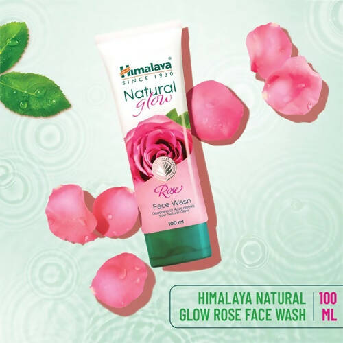 Himalaya Natural Glow Rose Face Wash - Distacart