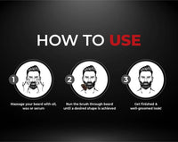 Thumbnail for Beardo BOAR Bristle Beard brush - Distacart