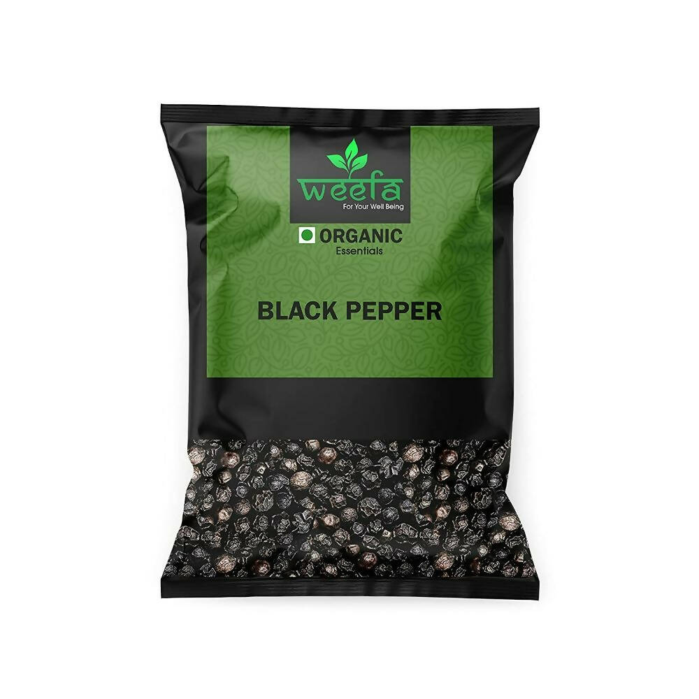 Weefa Organic Black Pepper Whole - Distacart