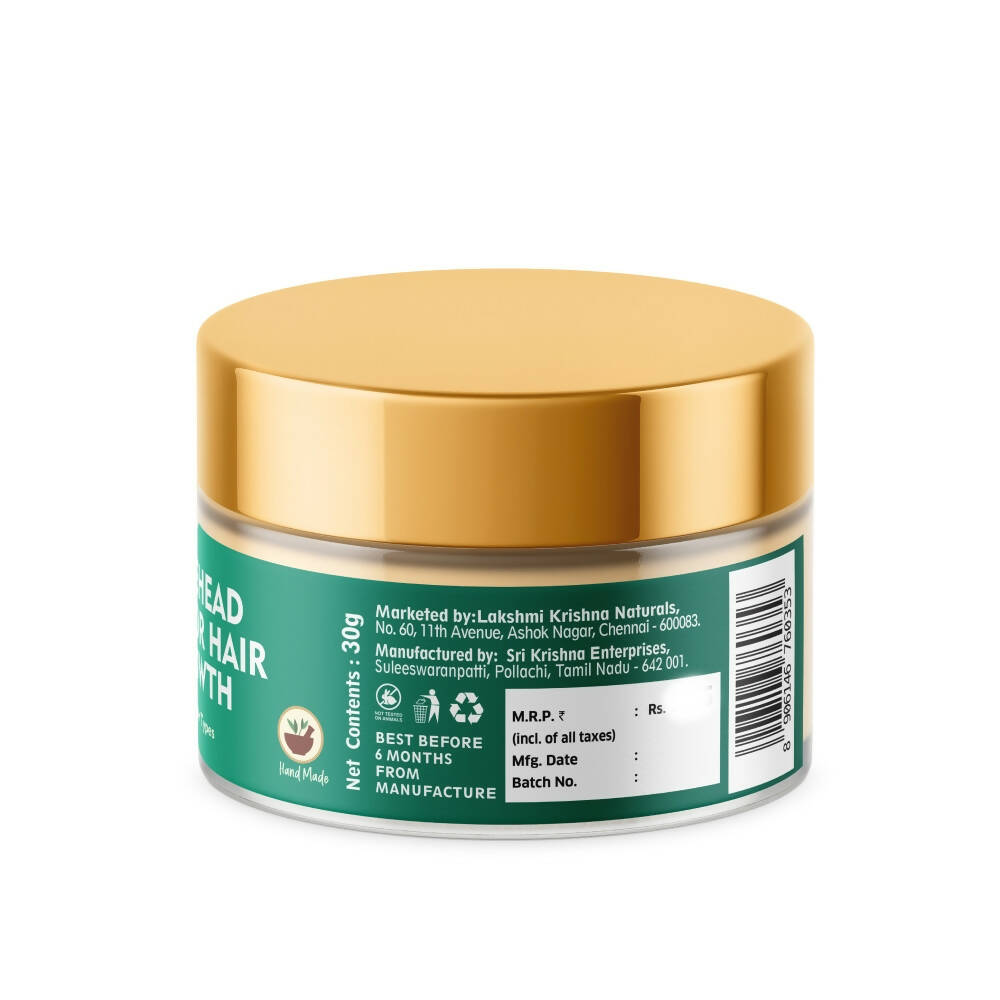 Lakshmi Krishna Naturals Forehead Gel For Hair Growth - Distacart