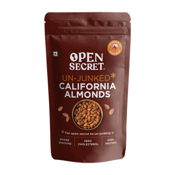 Open Secret Un-Junked California Almonds - Distacart