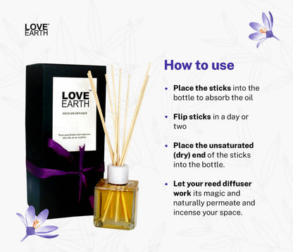 Love Earth Reed Diffuser - Lavender - Distacart