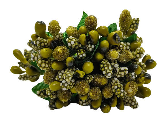 Dark Green Artificial Flower Pollens