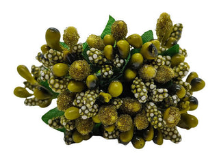Dark Green Artificial Flower Pollens