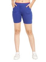 Thumbnail for Asmaani Royal Blue Color Short Pant with Two Side Pockets