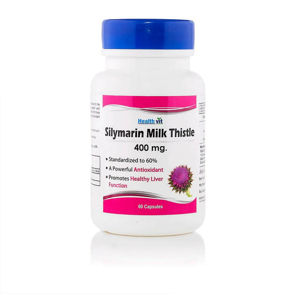 Healthvit Silymarin Milk Thistle Capsules - Distacart