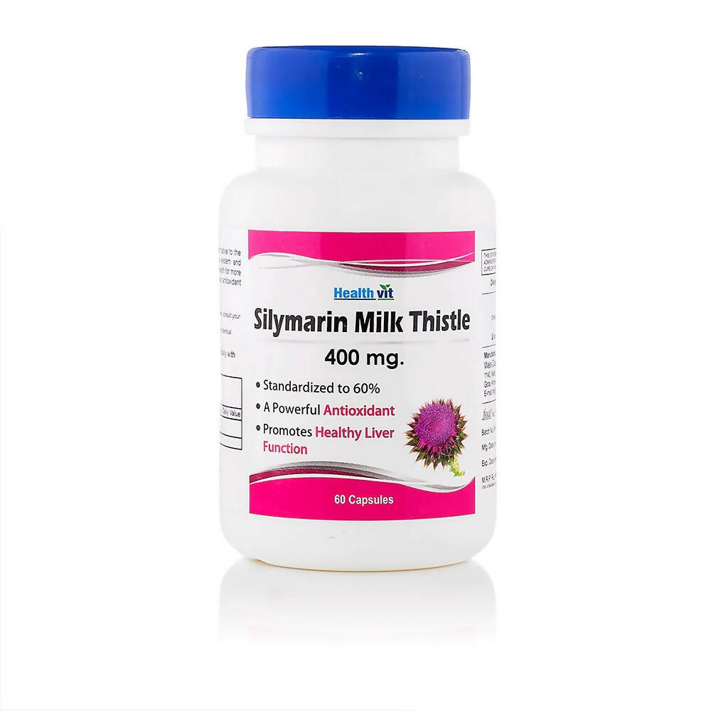 Healthvit Silymarin Milk Thistle Capsules - Distacart