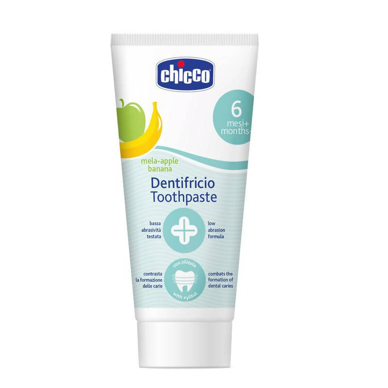 Chicco Dentifricio Toothpaste For 6+ Months Babies - Distacart