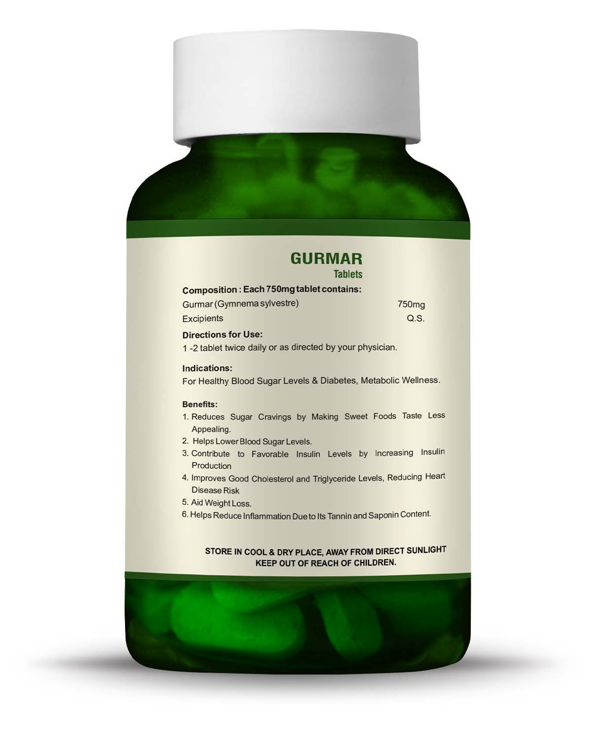 Bio Resurge Life Gurmar Tablets - Distacart