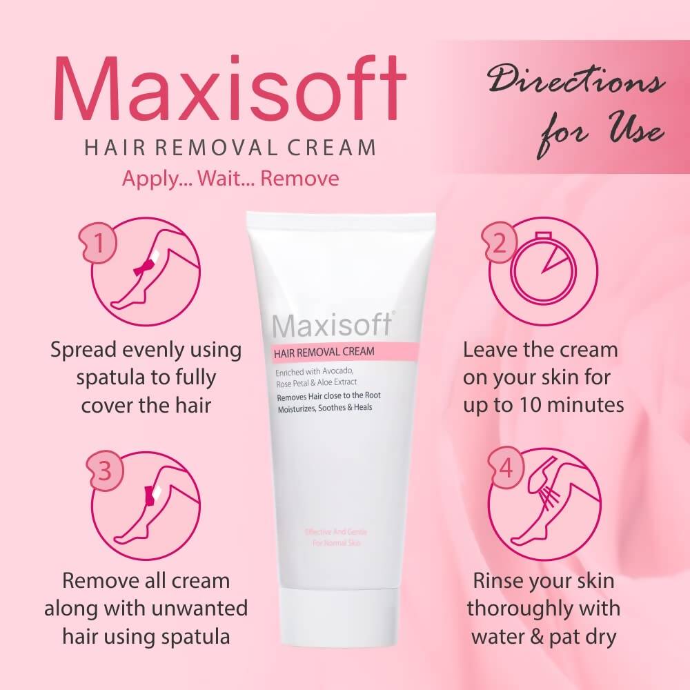 Maxisoft Hair Removal Cream - Distacart