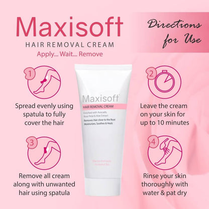 Maxisoft Hair Removal Cream - Distacart