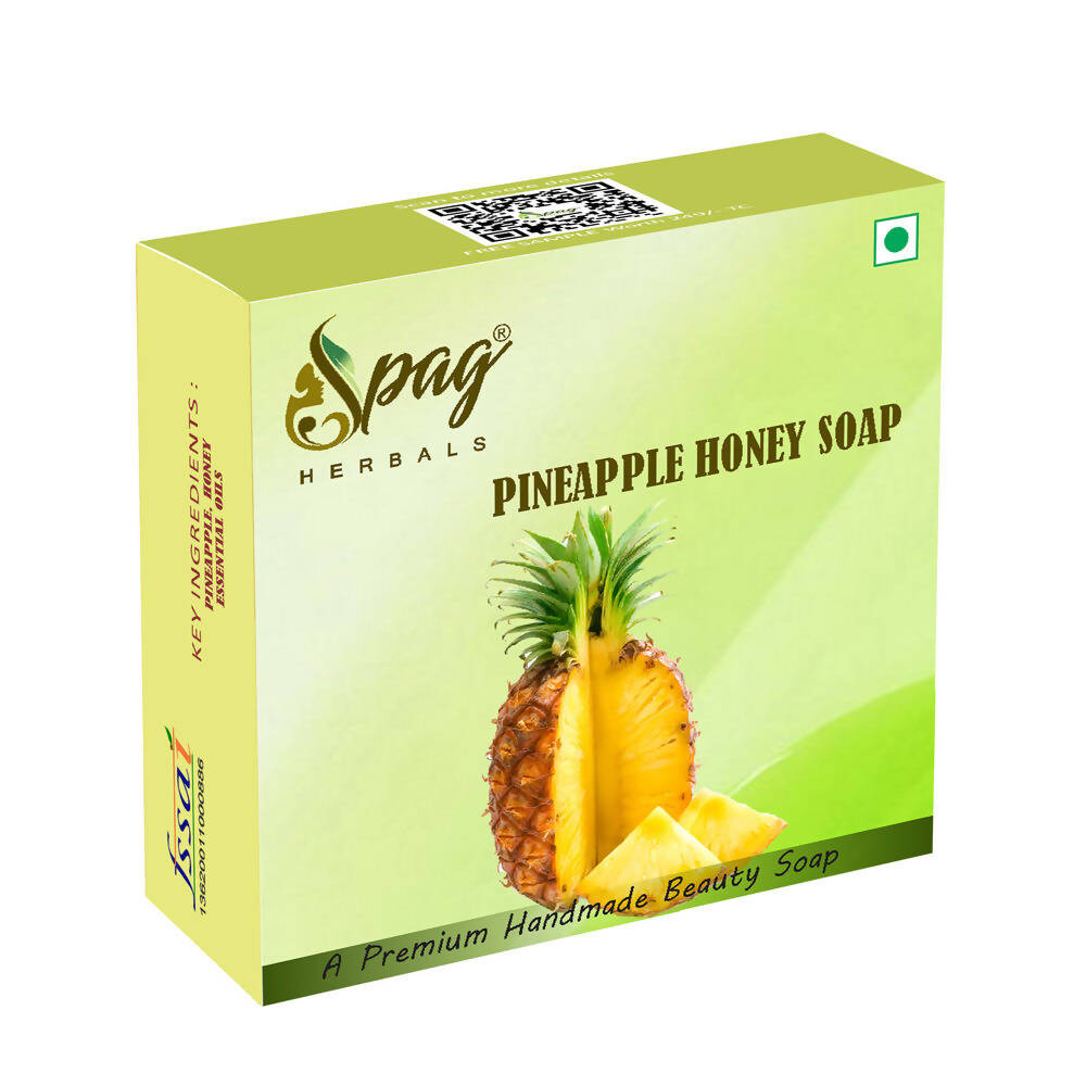 Spag Herbals Pineapple Honey Handmade Soap - Distacart