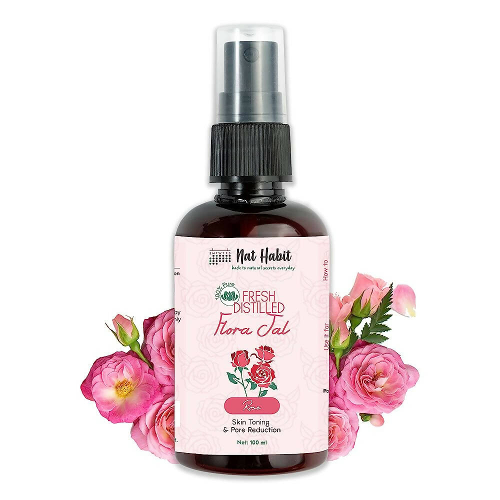 Nat Habit Fresh Distilled Rose Flora Jal - Distacart