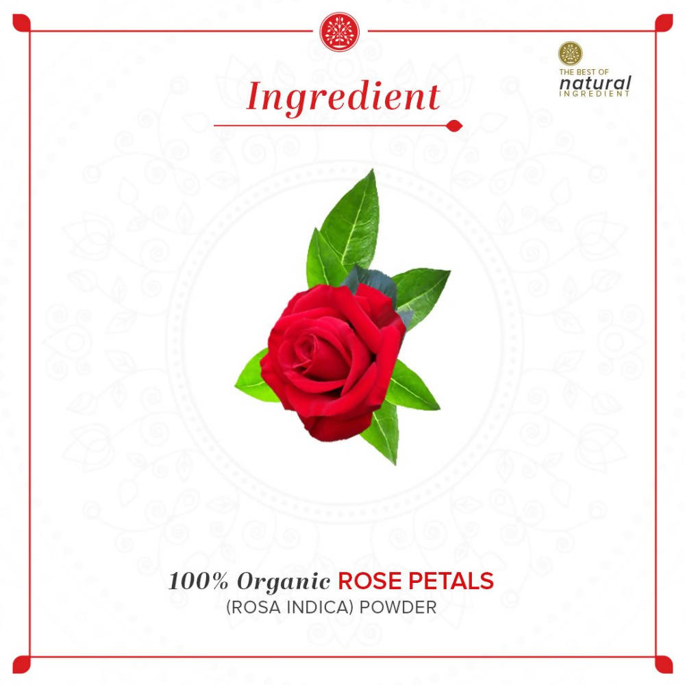 Khadi Natural Organic Rose Petals Powder