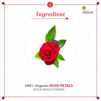 Thumbnail for Khadi Natural Organic Rose Petals Powder
