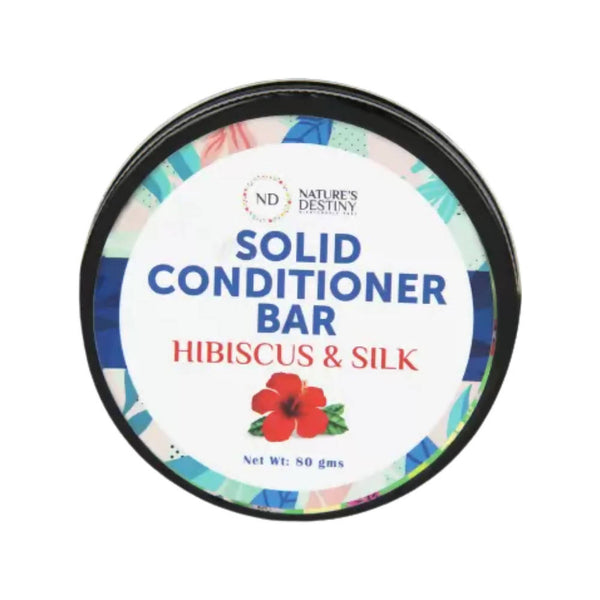 Nature's Destiny Hibiscus & Silk Solid Conditioner Bar