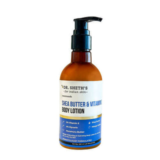 Dr. Sheth's Shea Butter & Vitamin E Body Lotion - Distacart