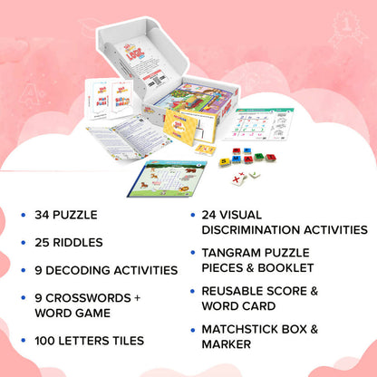 ClassMonitor Skill Booster Brain Development Puzzle Solving Learning Kit - Distacart