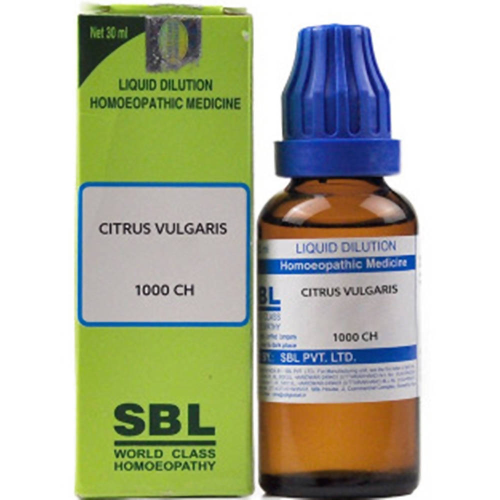 SBL Homeopathy Citrus Vulgaris Dilution 1000 CH