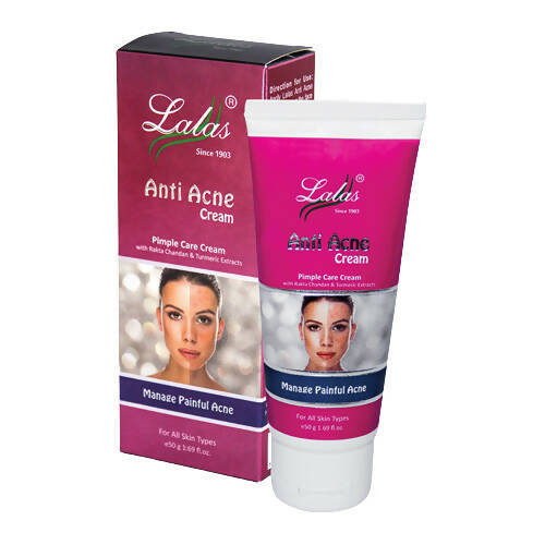 Lalas Anti Acne Pimple Care Cream - Distacart