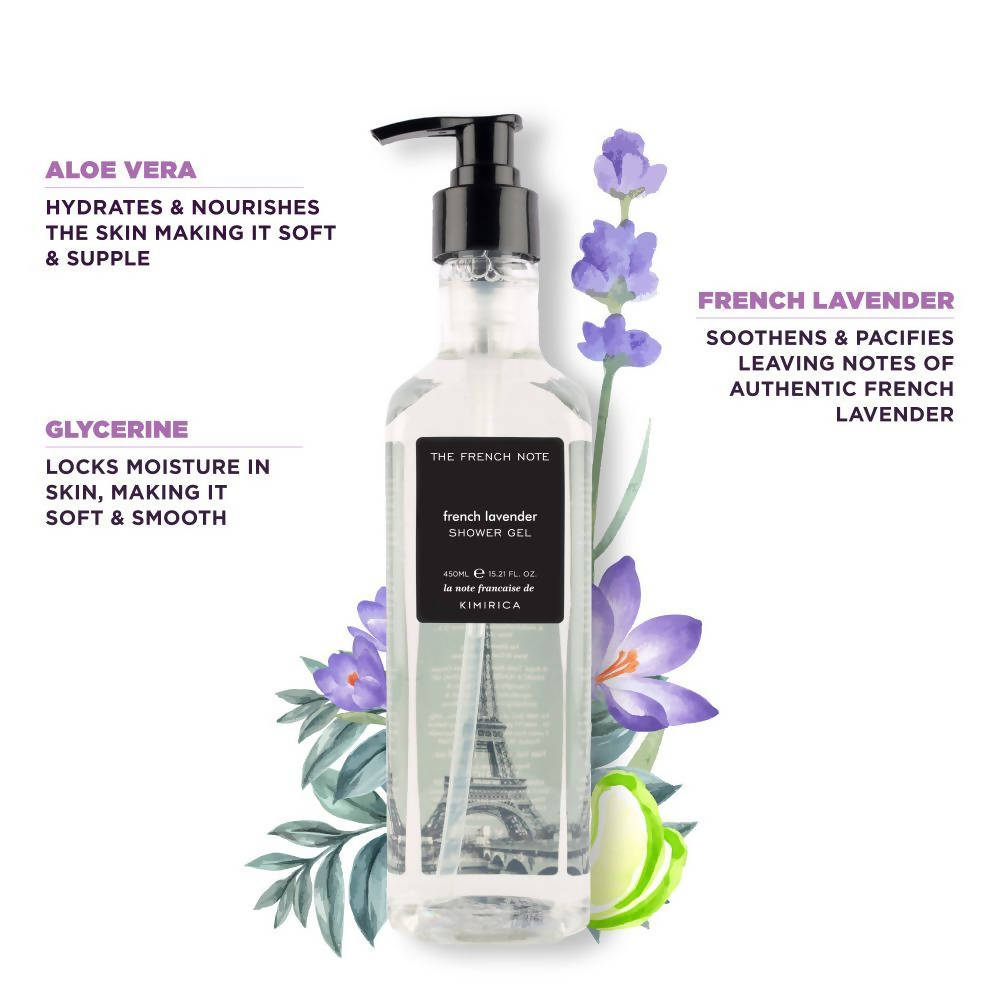 Kimirica The French Note French Lavender Shower Gel - Distacart