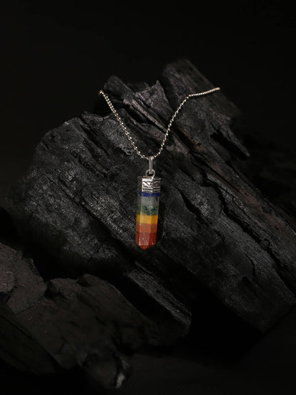 Silver-Plated Necklace - Ruby Raang - Distacart
