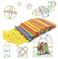 Thumbnail for Kipa Children's Puzzle Straw Assembly, Educational Play and Learn Plastic Building Construction, Stitching Assembly Straw Build Blocks Creative Toy - Distacart