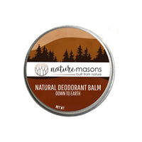 Thumbnail for Nature Masons Down to Earth Natural Deodorant Balm - Distacart