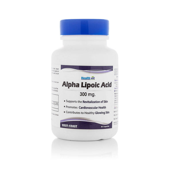 Healthvit Alpha Lipoic Acid 300mg Capsules - Distacart