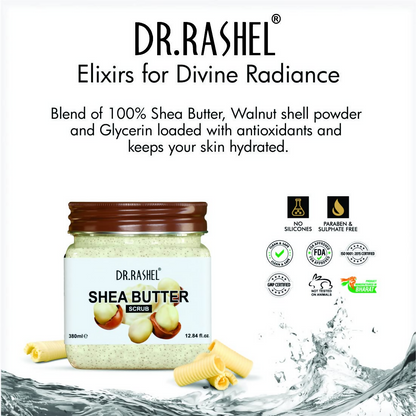 Dr.Rashel Shea Butter Scrub For Face And Body - Distacart