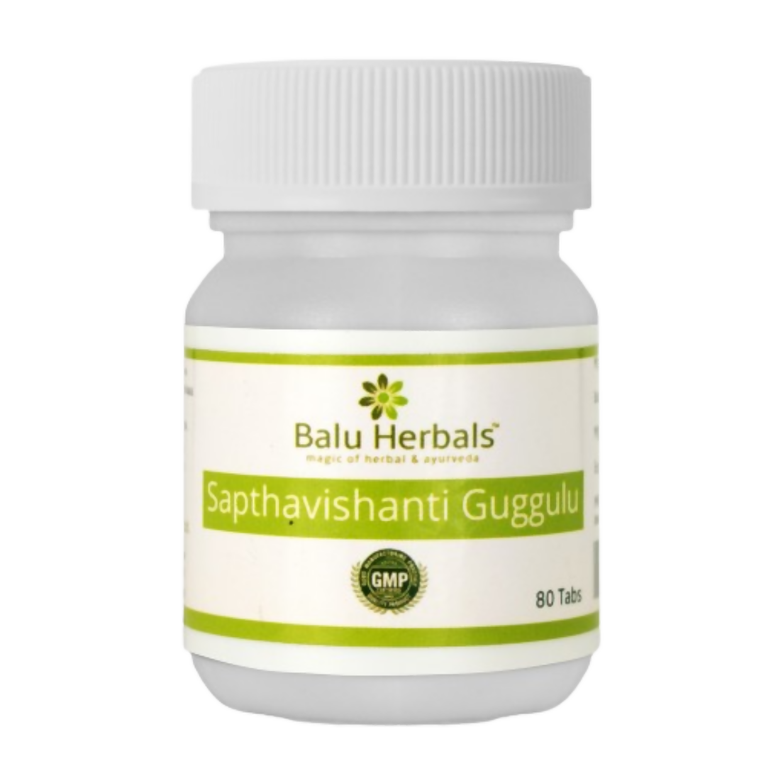 Balu Herbals Sapthavishanti Guggulu - Distacart