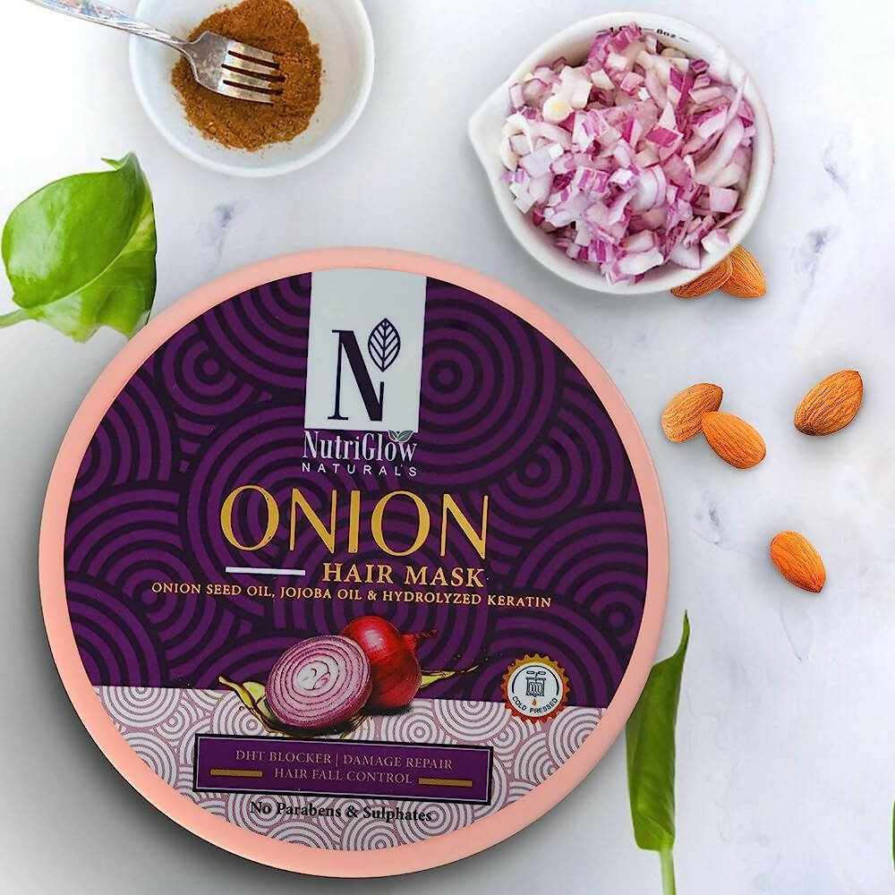 NutriGlow NATURAL'S Onion Hair Mask - Distacart