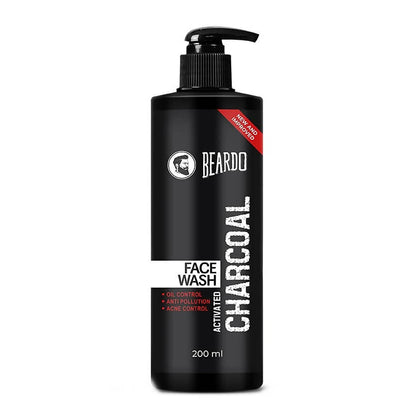 Beardo Activated Charcoal Face Wash - Distacart