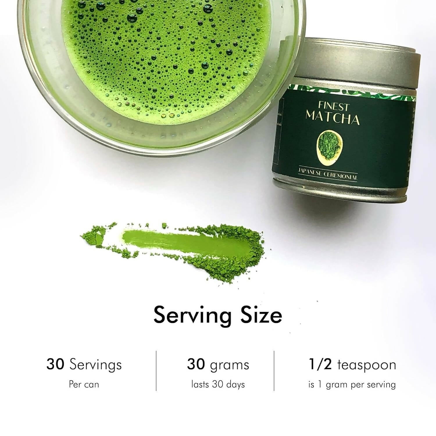 Heapwell Superfoods Japanese Ceremonial Matcha Green Tea - Distacart