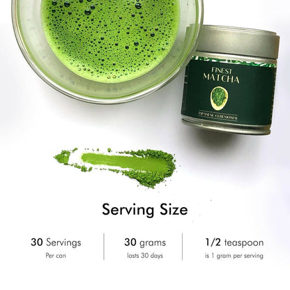 Heapwell Superfoods Japanese Ceremonial Matcha Green Tea - Distacart