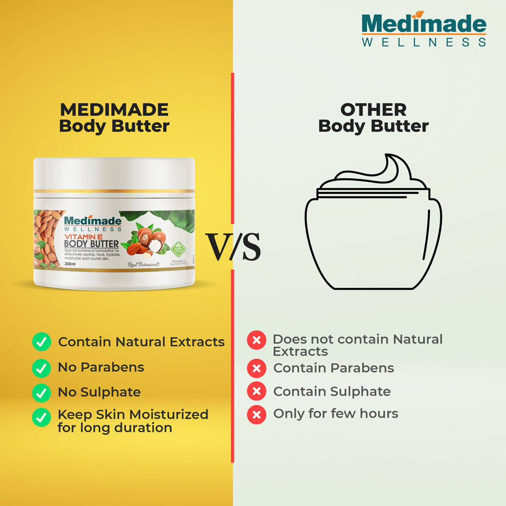 Medimade Wellness Vitamin E Body Butter - Distacart