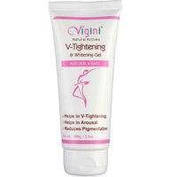 Thumbnail for Vigini Natural Actives Vaginal V-Tightening Whitening Vagina Tight Moisturizer Lubricant Cream Gel - Distacart